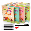 Magic Practice Copybook (4 Book + 10 Refill)